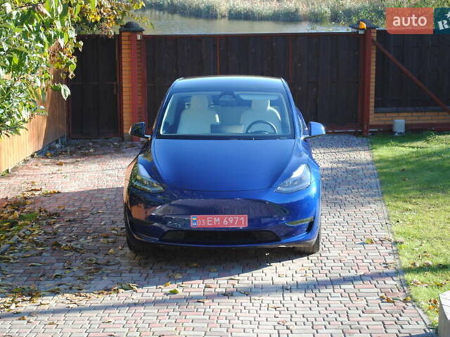 Синій Тесла Model Y, об'ємом двигуна 0 л та пробігом 24 тис. км за 26400 $, фото 5 на Automoto.ua