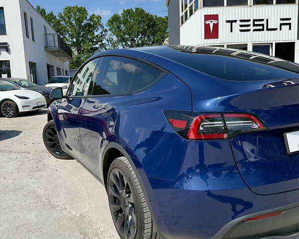 Синий Тесла Model Y, объемом двигателя 0 л и пробегом 1 тыс. км за 37500 $, фото 15 на Automoto.ua