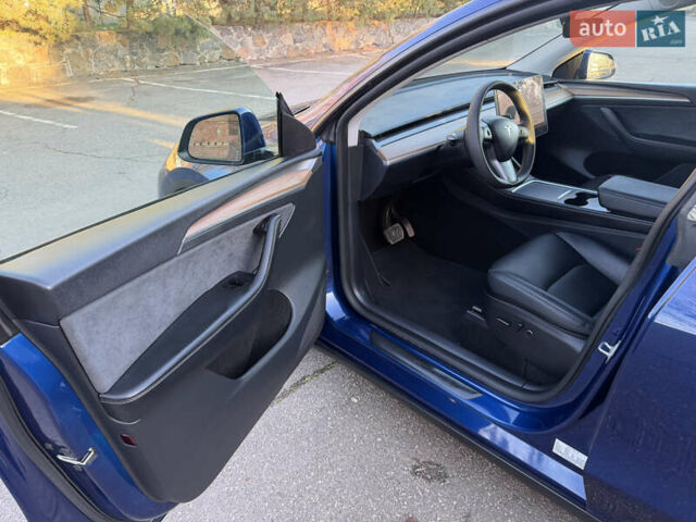 Синій Тесла Model Y, об'ємом двигуна 0 л та пробігом 1 тис. км за 34500 $, фото 13 на Automoto.ua