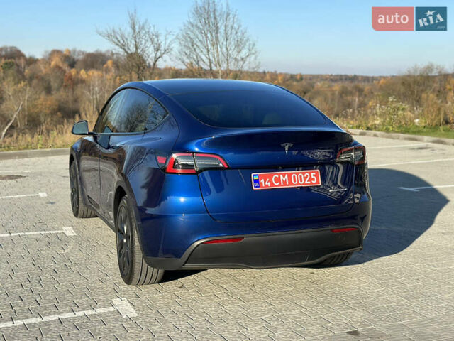 Синий Тесла Model Y, объемом двигателя 0 л и пробегом 10 тыс. км за 32500 $, фото 39 на Automoto.ua