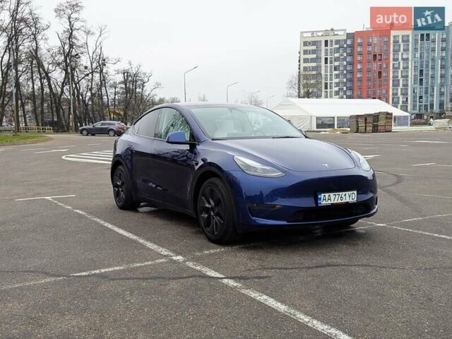 Синій Тесла Model Y, об'ємом двигуна 0 л та пробігом 1 тис. км за 32950 $, фото 3 на Automoto.ua