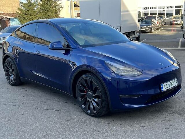 Синій Тесла Model Y, об'ємом двигуна 0 л та пробігом 18 тис. км за 61500 $, фото 2 на Automoto.ua
