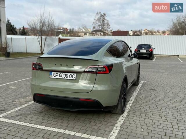 Зеленый Тесла Model Y, объемом двигателя 0 л и пробегом 110 тыс. км за 28999 $, фото 4 на Automoto.ua