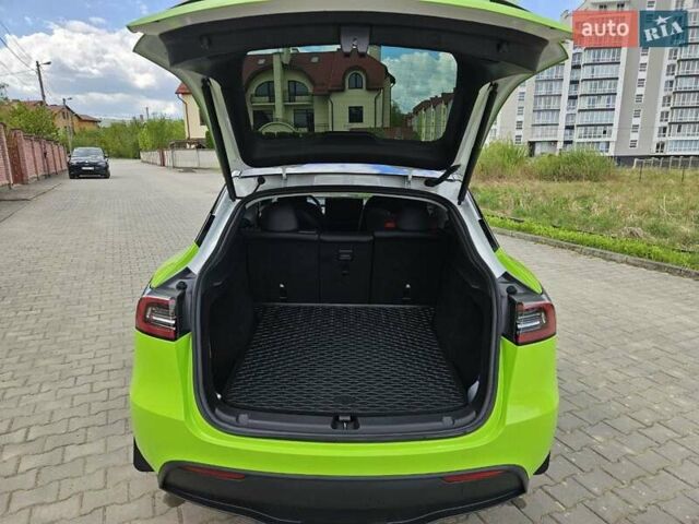 Зелений Тесла Model Y, об'ємом двигуна 0 л та пробігом 30 тис. км за 32800 $, фото 24 на Automoto.ua