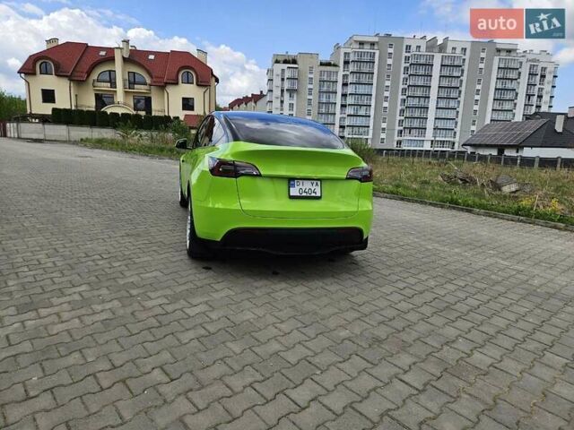 Зелений Тесла Model Y, об'ємом двигуна 0 л та пробігом 30 тис. км за 32800 $, фото 6 на Automoto.ua