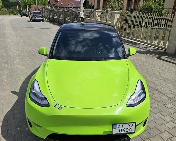 Зелений Тесла Model Y, об'ємом двигуна 0 л та пробігом 30 тис. км за 32800 $, фото 11 на Automoto.ua