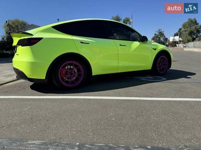 Зеленый Тесла Model Y, объемом двигателя 0 л и пробегом 11 тыс. км за 27999 $, фото 13 на Automoto.ua
