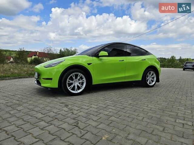 Зелений Тесла Model Y, об'ємом двигуна 0 л та пробігом 30 тис. км за 32800 $, фото 4 на Automoto.ua