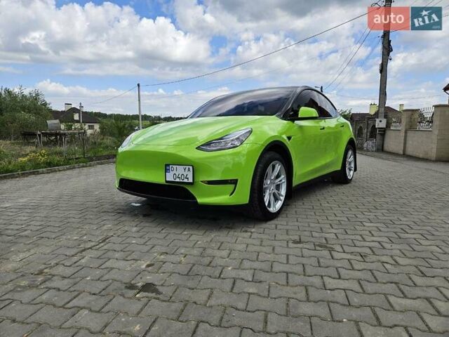 Зелений Тесла Model Y, об'ємом двигуна 0 л та пробігом 30 тис. км за 32800 $, фото 3 на Automoto.ua