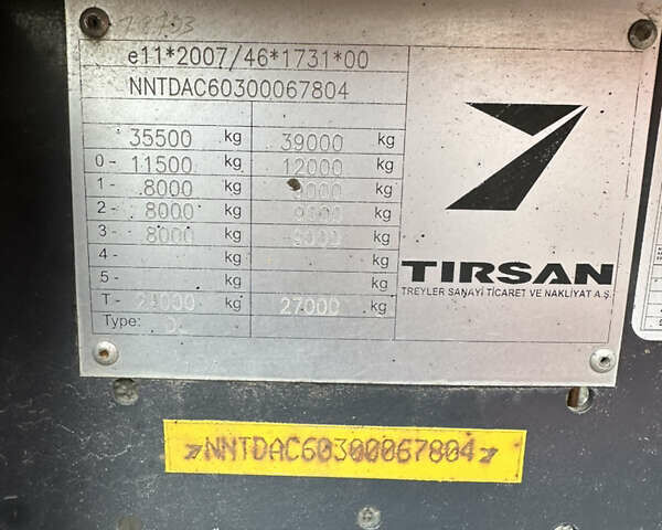 Желтый Тирсан RS, объемом двигателя 0 л и пробегом 0 тыс. км за 14800 $, фото 6 на Automoto.ua