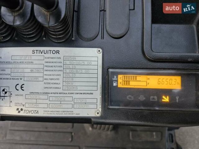 Коричневий Тойота 02-8FGF15, об'ємом двигуна 2.4 л та пробігом 6 тис. км за 12210 $, фото 6 на Automoto.ua