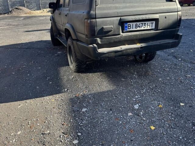 Зеленый Тойота 4Раннер, объемом двигателя 3 л и пробегом 250 тыс. км за 3500 $, фото 2 на Automoto.ua