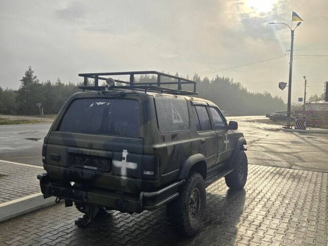 Зеленый Тойота 4Раннер, объемом двигателя 3 л и пробегом 450 тыс. км за 6000 $, фото 1 на Automoto.ua