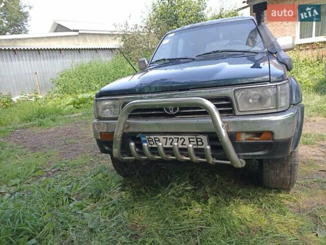 Зеленый Тойота 4Раннер, объемом двигателя 3 л и пробегом 320 тыс. км за 6200 $, фото 1 на Automoto.ua