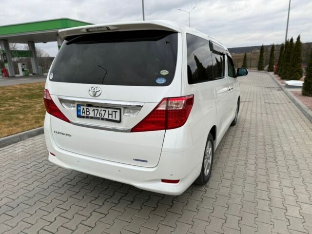 Білий Тойота Алфард, об'ємом двигуна 2.4 л та пробігом 180 тис. км за 13850 $, фото 7 на Automoto.ua
