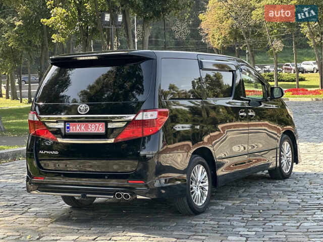 Черный Тойота Алфард, объемом двигателя 2.4 л и пробегом 78 тыс. км за 17950 $, фото 7 на Automoto.ua