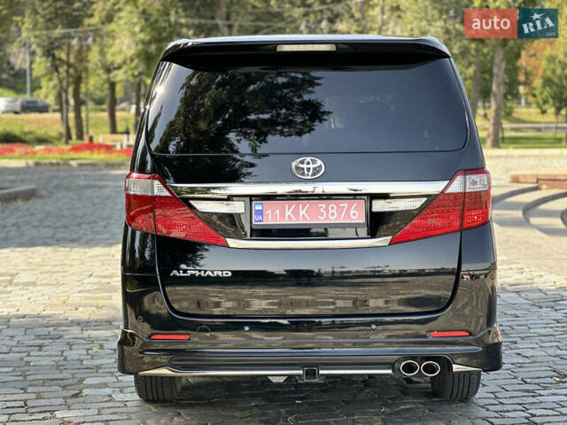 Черный Тойота Алфард, объемом двигателя 2.4 л и пробегом 78 тыс. км за 17950 $, фото 8 на Automoto.ua