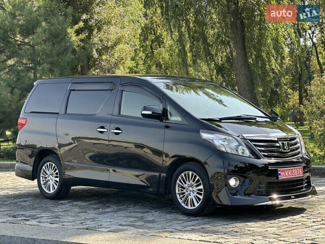 Черный Тойота Алфард, объемом двигателя 2.4 л и пробегом 78 тыс. км за 17950 $, фото 5 на Automoto.ua