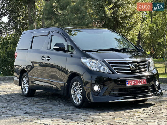 Черный Тойота Алфард, объемом двигателя 2.4 л и пробегом 78 тыс. км за 17950 $, фото 4 на Automoto.ua