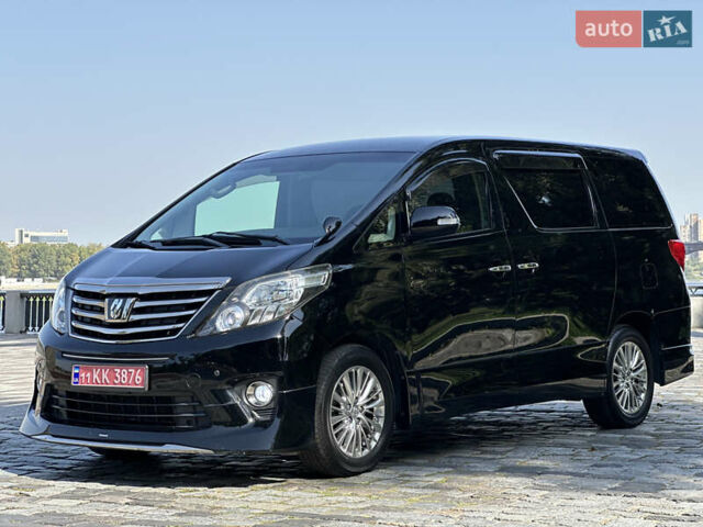 Черный Тойота Алфард, объемом двигателя 2.4 л и пробегом 78 тыс. км за 17950 $, фото 10 на Automoto.ua