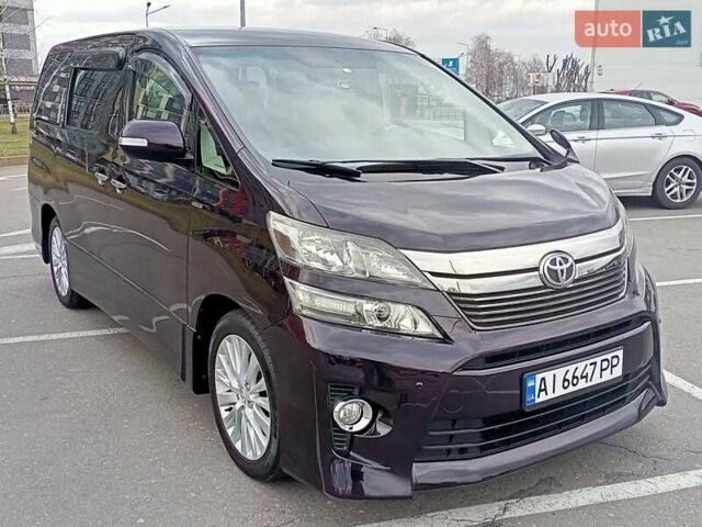 Фиолетовый Тойота Алфард, объемом двигателя 2.4 л и пробегом 120 тыс. км за 16900 $, фото 28 на Automoto.ua