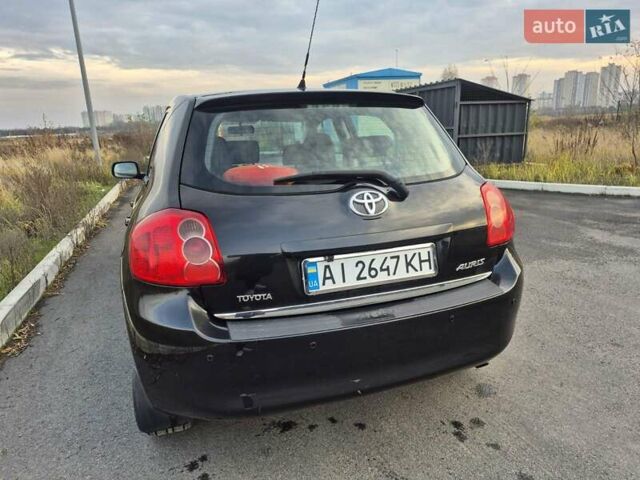 Черный Тойота Аурис, объемом двигателя 1.6 л и пробегом 134 тыс. км за 6900 $, фото 18 на Automoto.ua