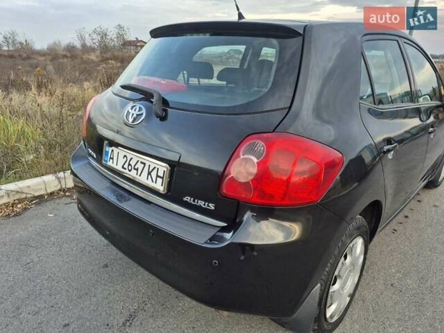 Черный Тойота Аурис, объемом двигателя 1.6 л и пробегом 134 тыс. км за 6900 $, фото 21 на Automoto.ua