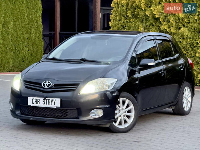 Черный Тойота Аурис, объемом двигателя 1.6 л и пробегом 184 тыс. км за 8999 $, фото 1 на Automoto.ua