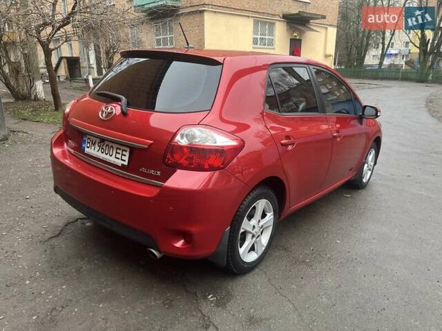 Красный Тойота Аурис, объемом двигателя 1.6 л и пробегом 104 тыс. км за 10500 $, фото 22 на Automoto.ua