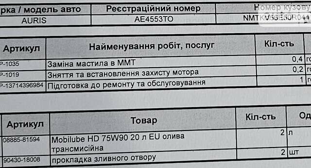 Тойота Аурис, объемом двигателя 1.6 л и пробегом 132 тыс. км за 7950 $, фото 33 на Automoto.ua