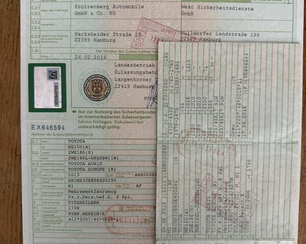 Сірий Тойота Ауріс, об'ємом двигуна 1.8 л та пробігом 190 тис. км за 16250 $, фото 12 на Automoto.ua