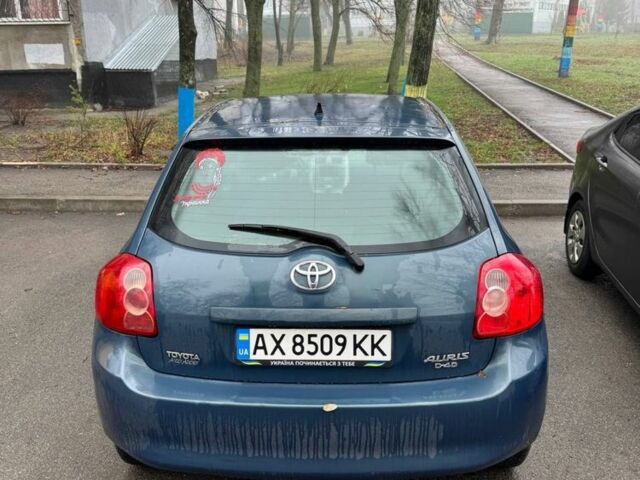 Синий Тойота Аурис, объемом двигателя 2 л и пробегом 198 тыс. км за 3000 $, фото 3 на Automoto.ua