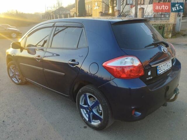 Синий Тойота Аурис, объемом двигателя 2 л и пробегом 211 тыс. км за 7350 $, фото 9 на Automoto.ua