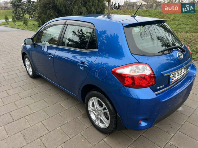 Синий Тойота Аурис, объемом двигателя 1.6 л и пробегом 53 тыс. км за 11900 $, фото 6 на Automoto.ua