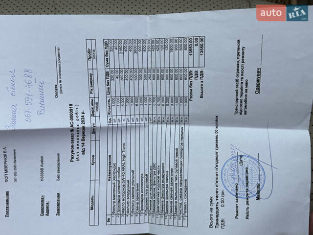 Черный Тойота Авалон, объемом двигателя 3.5 л и пробегом 338 тыс. км за 11777 $, фото 31 на Automoto.ua