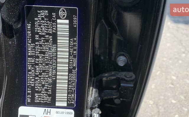 Черный Тойота Авалон, объемом двигателя 3.5 л и пробегом 99 тыс. км за 19000 $, фото 21 на Automoto.ua