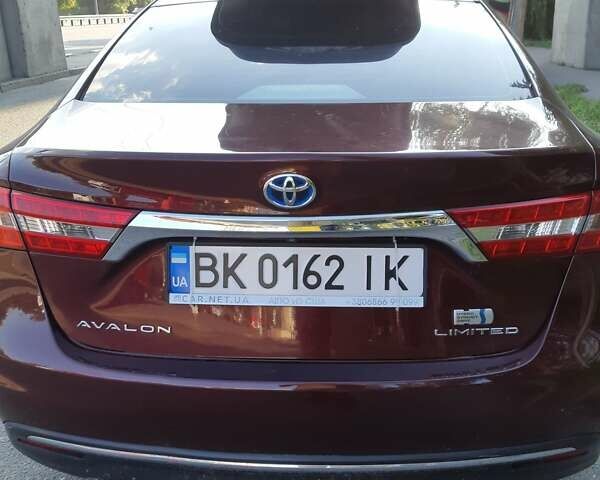 Красный Тойота Авалон, объемом двигателя 2.5 л и пробегом 182 тыс. км за 17900 $, фото 1 на Automoto.ua