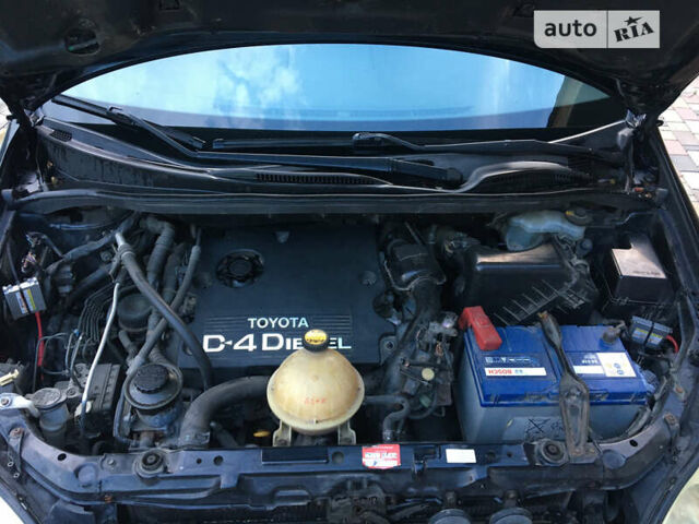 Черный Тойота Авенсис Версо, объемом двигателя 2 л и пробегом 260 тыс. км за 5800 $, фото 9 на Automoto.ua