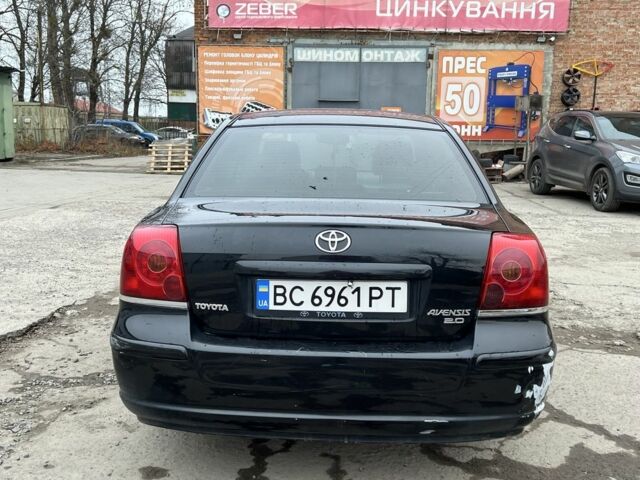 Черный Тойота Авенсис, объемом двигателя 2 л и пробегом 363 тыс. км за 4500 $, фото 3 на Automoto.ua