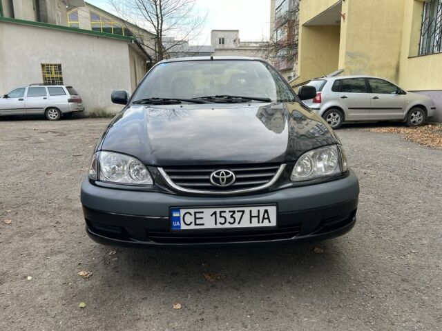 Черный Тойота Авенсис, объемом двигателя 1.6 л и пробегом 435 тыс. км за 3500 $, фото 3 на Automoto.ua