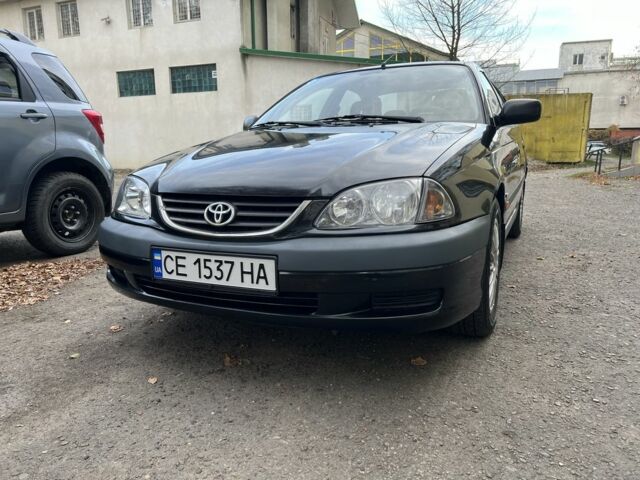 Черный Тойота Авенсис, объемом двигателя 1.6 л и пробегом 435 тыс. км за 3500 $, фото 4 на Automoto.ua