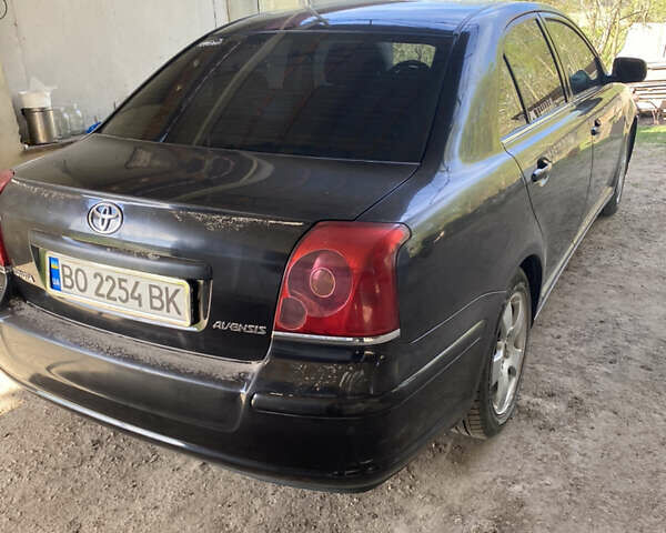 Чорний Тойота Авенсіс, об'ємом двигуна 1.6 л та пробігом 205 тис. км за 4600 $, фото 1 на Automoto.ua