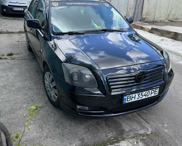 Черный Тойота Авенсис, объемом двигателя 1.8 л и пробегом 278 тыс. км за 5850 $, фото 1 на Automoto.ua
