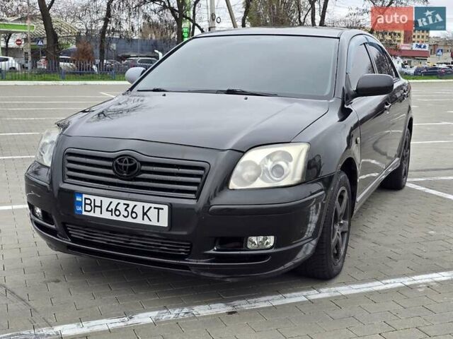 Черный Тойота Авенсис, объемом двигателя 2 л и пробегом 350 тыс. км за 4999 $, фото 3 на Automoto.ua
