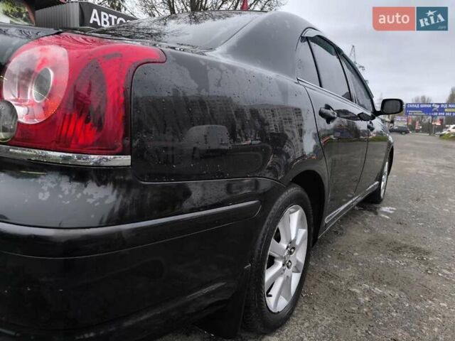 Черный Тойота Авенсис, объемом двигателя 1.8 л и пробегом 190 тыс. км за 7100 $, фото 2 на Automoto.ua