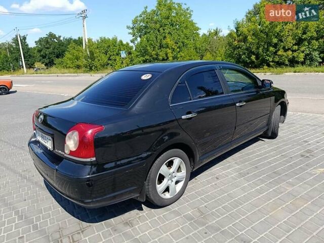 Черный Тойота Авенсис, объемом двигателя 2 л и пробегом 220 тыс. км за 6500 $, фото 12 на Automoto.ua
