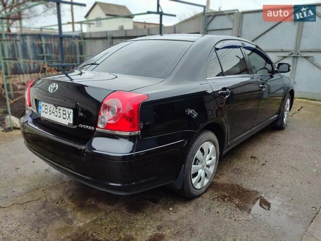 Черный Тойота Авенсис, объемом двигателя 1.8 л и пробегом 163 тыс. км за 8000 $, фото 4 на Automoto.ua
