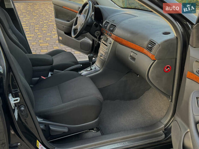 Черный Тойота Авенсис, объемом двигателя 1.8 л и пробегом 98 тыс. км за 10300 $, фото 63 на Automoto.ua