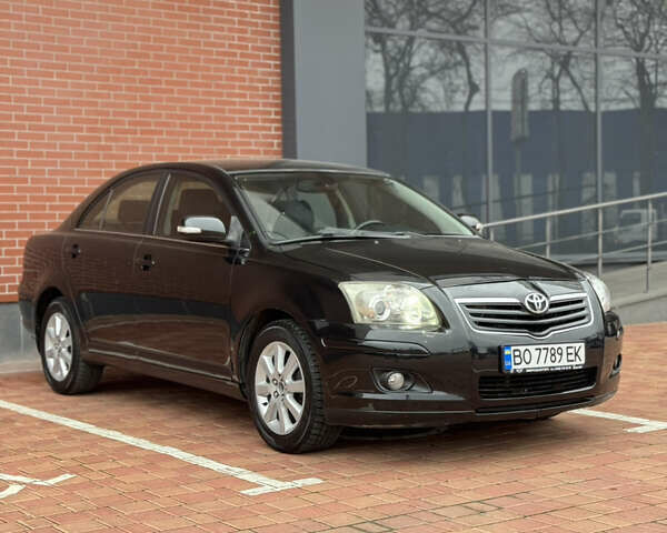 Черный Тойота Авенсис, объемом двигателя 1.79 л и пробегом 243 тыс. км за 7500 $, фото 1 на Automoto.ua
