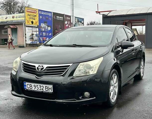 Черный Тойота Авенсис, объемом двигателя 2 л и пробегом 275 тыс. км за 8200 $, фото 3 на Automoto.ua